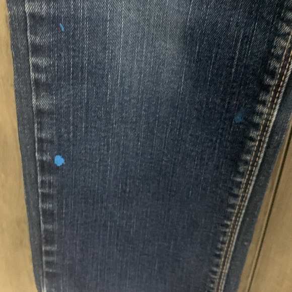 White House Black Market Dark Blue Stretch Denim Capri Crop Jean Pant Woman's 00 - Picture 4 of 9